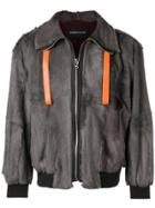 Numerootto Aviator Jacket - Grey