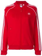 Adidas Zipped Jacket - Red
