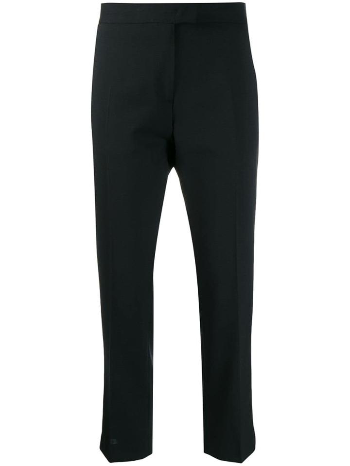 Ps Paul Smith Tapered Trousers With Side Stripes - Black