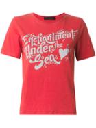 Talie Nk Printed T-shirt, Women's, Size: P, Red, Cotton