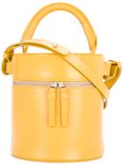 Building Block Drum Shoulder Bag - Yellow & Orange