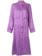 Manning Cartell Zipped Parka Coat - Purple