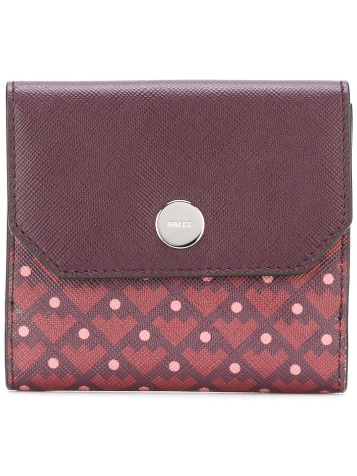 Bally Geometric Pattern Purse