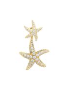 Apm Double Seastar Earrings - Gold