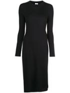 Rosetta Getty Long Sleeve Split T-shirt - Black