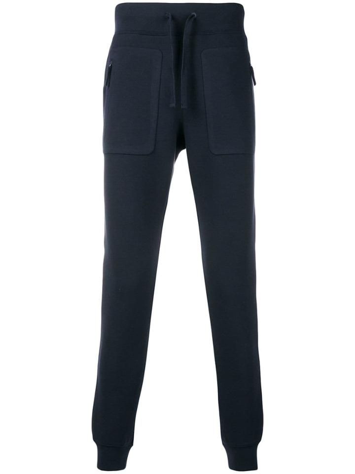 Aspesi Straight-leg Track Pants - Blue