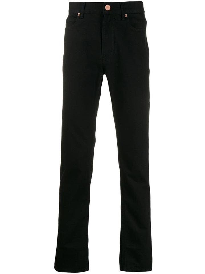 Vivienne Westwood Anglomania Mid-rise Tapered Jeans - Black