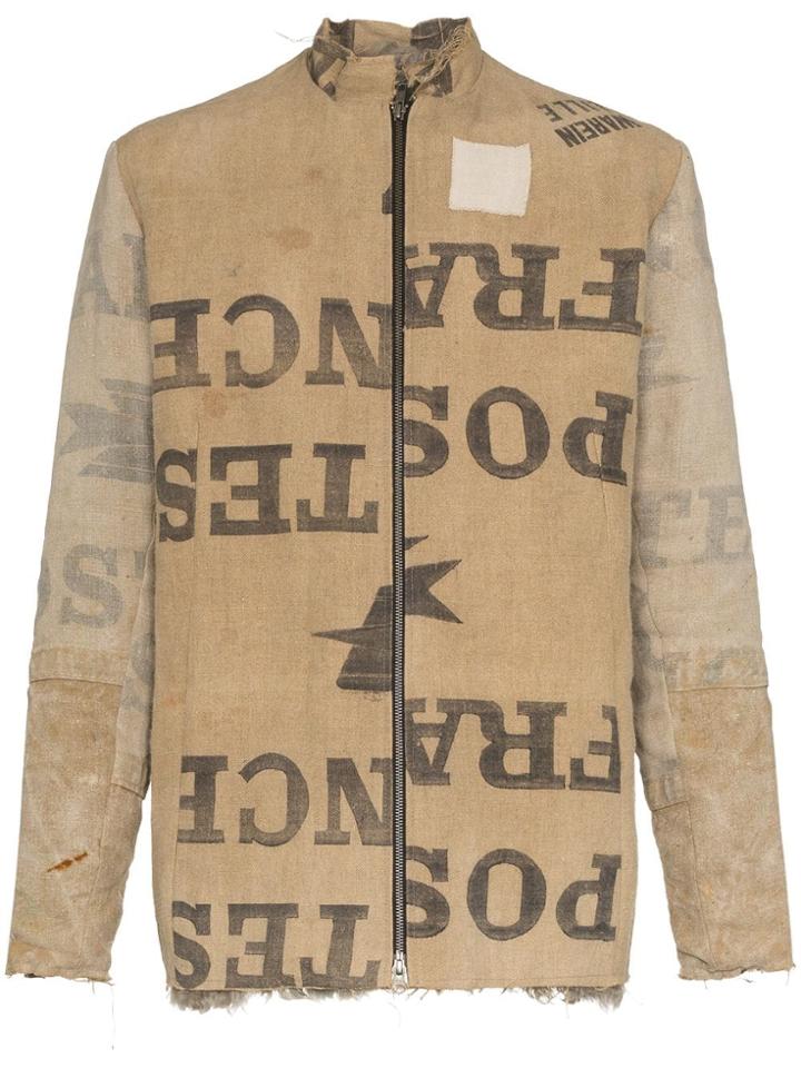 By Walid Albert Dusty Kalgan Printed Cotton Jacket - Unavailable