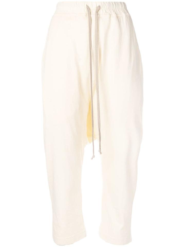 Rick Owens Drkshdw Cropped Trousers - White