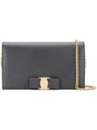 Salvatore Ferragamo 'miss Vara' Crossbody Bag, Women's, Grey