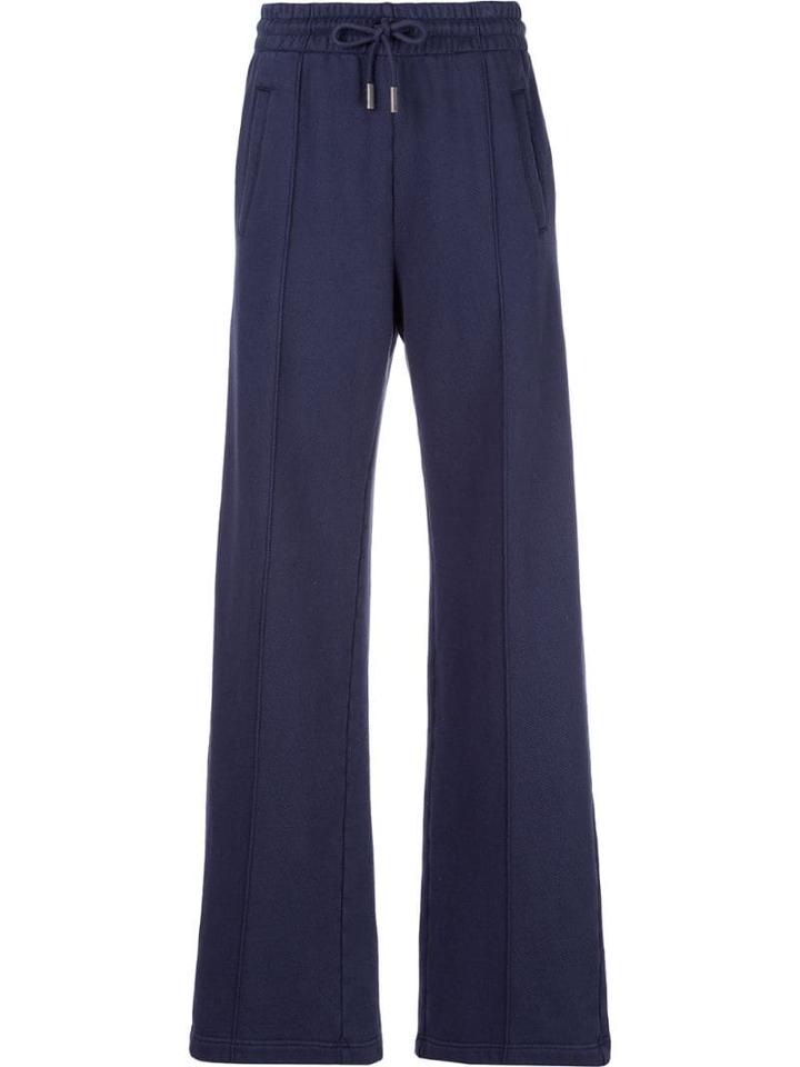 Off-white Flared Track Pants - Blue