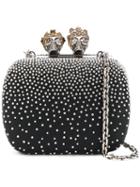 Alexander Mcqueen - Mini Queen & Queen Ckutch - Women - Calf Leather - One Size, Black, Calf Leather