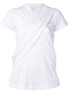 Marques'almeida Draped Front T-shirt - White