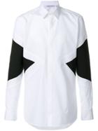 Neil Barrett Panelled Shirt - White