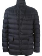 Moncler 'rodin' Padded Jacket, Men's, Size: 2, Blue, Polyamide/feather Down