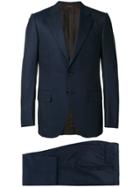 Ermenegildo Zegna Couture Single Breasted Two-piece Suit - Blue
