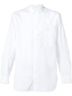 Yohji Yamamoto Panelled Chain Stitch Shirt