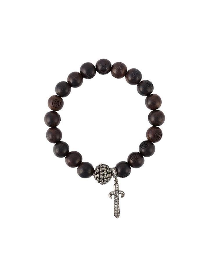 Loree Rodkin Bead Sapphire And Diamond Charm Bracelet