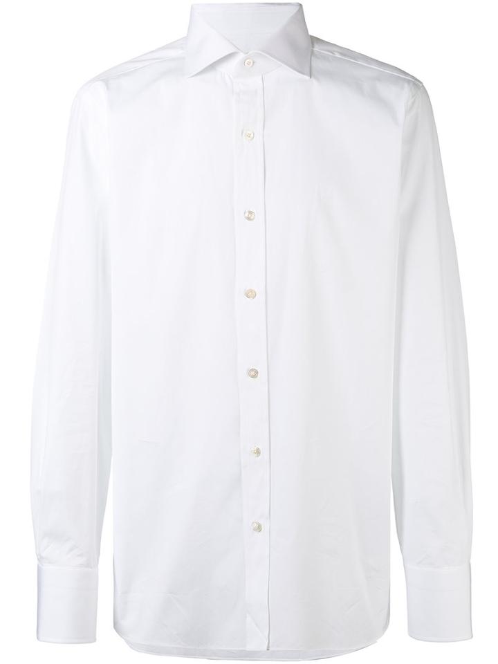 Tom Ford - Classic Long Sleeve Shirt - Men - Cotton - 41, White, Cotton