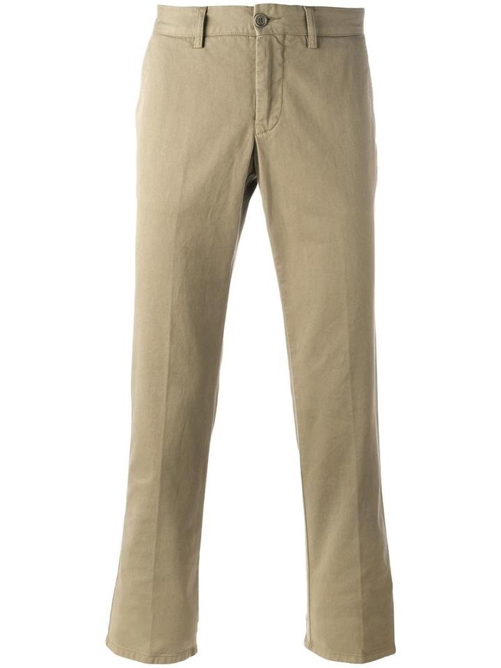 Aspesi Classic Chinos, Men's, Size: 52, Nude/neutrals, Cotton/spandex/elastane