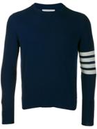 Thom Browne Cashmere 4-bar Sweater - Blue