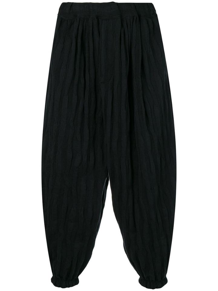 Issey Miyake Baggy Trousers - Black