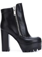 Mulberry Platform Sole Chunky Heel Boots