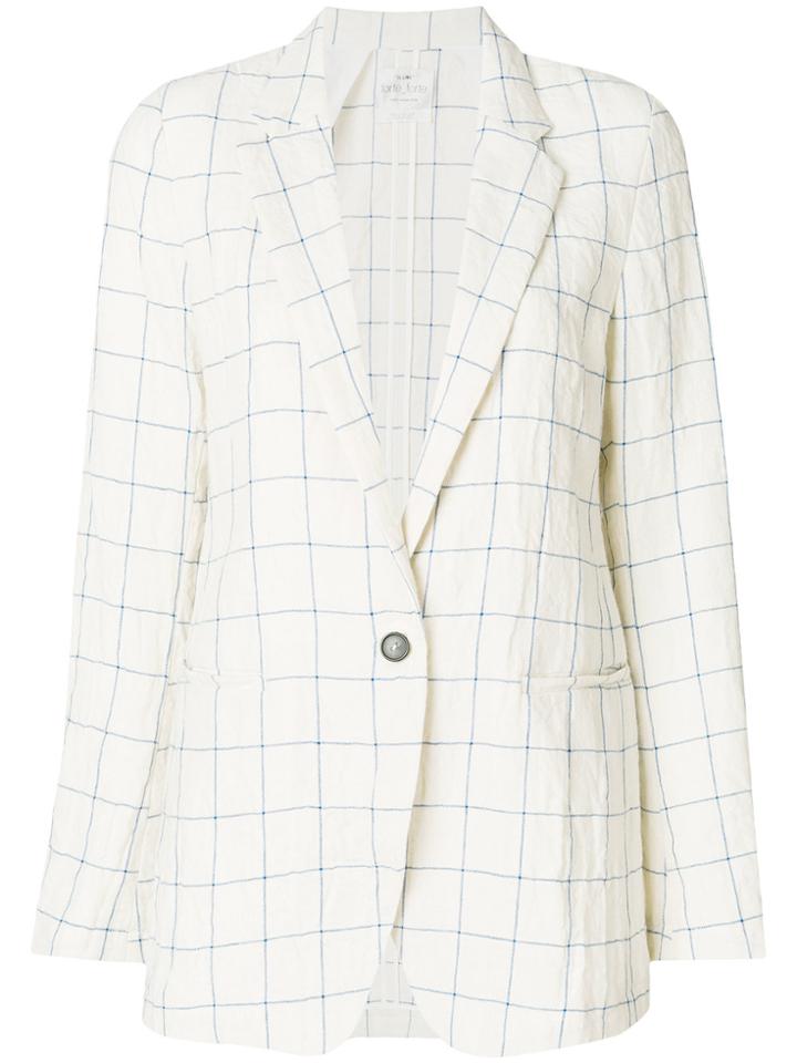 Forte Forte Checked Jacket - Nude & Neutrals