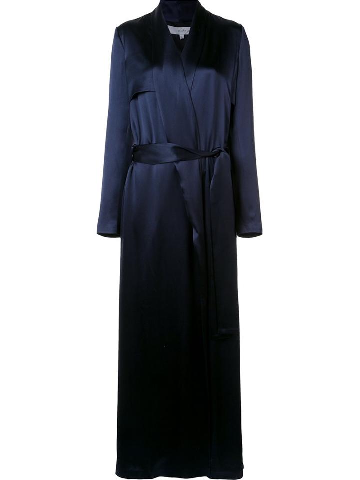 Galvan Shawl Collar Long Coat