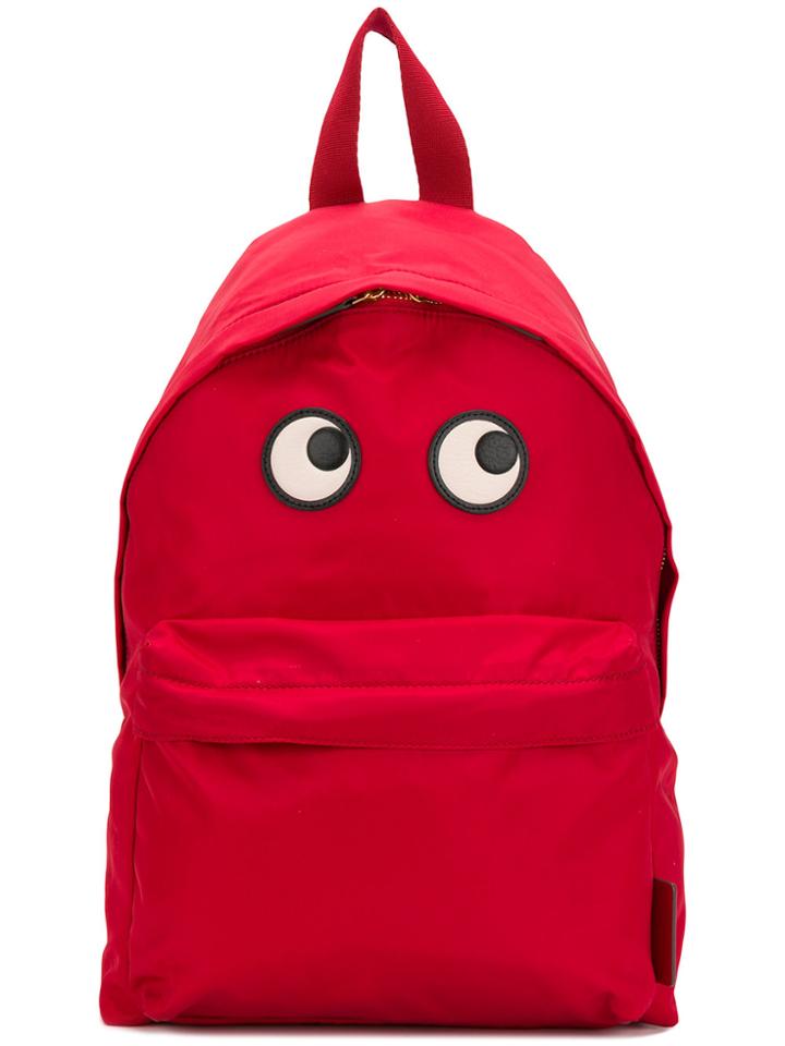 Anya Hindmarch Eyes Backpack - Red