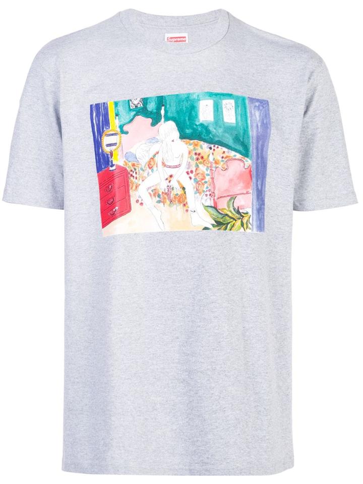 Supreme Bedroom Tee - Grey
