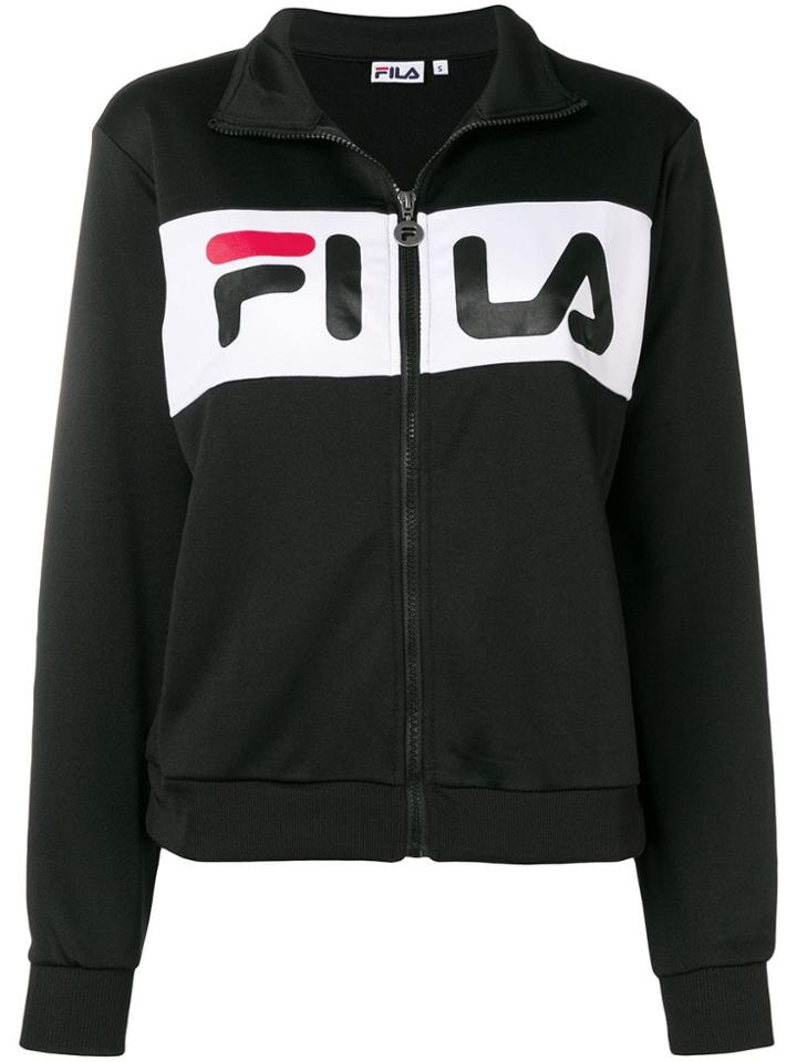 Fila Logo Zip Jacket - Black