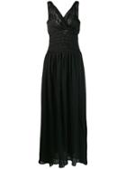 Marc Ellis Pleated Waist Dress - Black