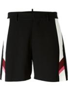 Dsquared2 White Panel Shorts