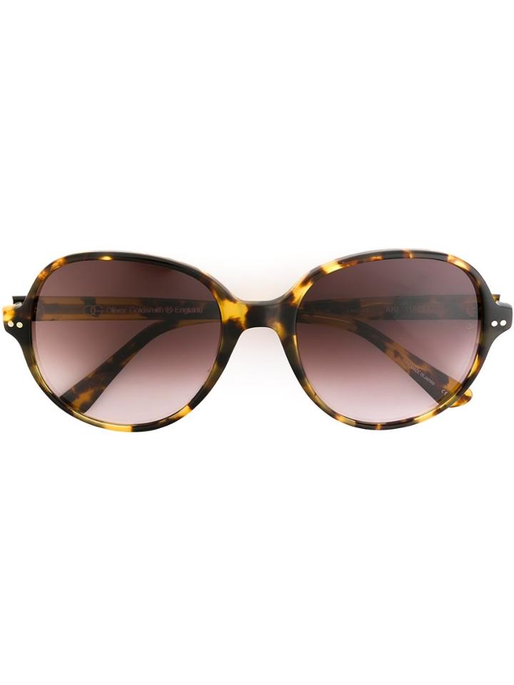 Oliver Goldsmith 'aki' Sunglasses - Brown