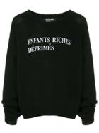 Enfants Riches Déprimés Classique Logo Sweater - Black