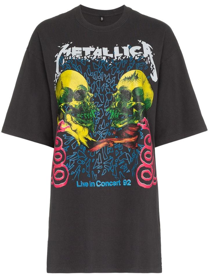 R13 R13 Concert 92 Oversized T Cn Ss Tsht Me - Black