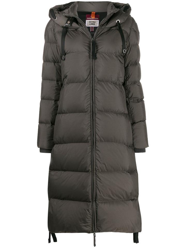 Parajumpers Panda Longline Puffer Jacket - Grey