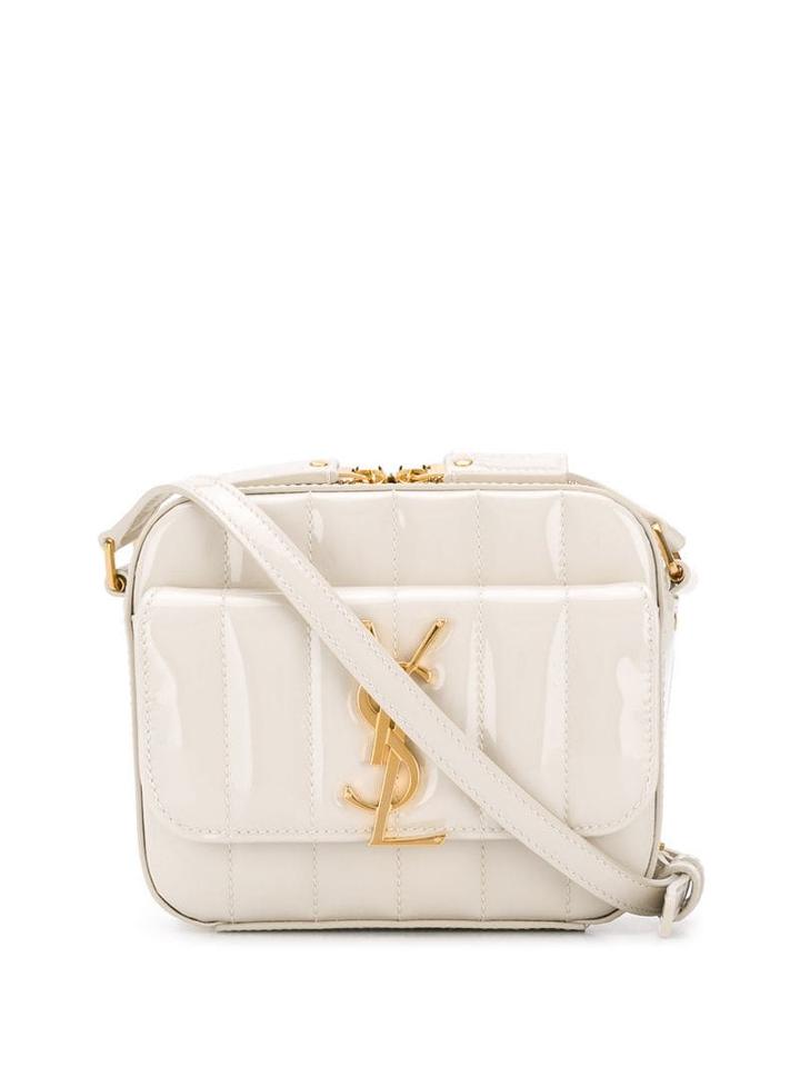 Saint Laurent Mini Vicky Bag - White