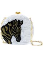 Edie Parker Marble Effect Shoulder Bag