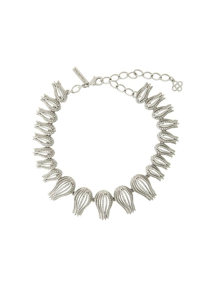 Oscar De La Renta Oscar De La Renta R19j020crt Crystal Metals &