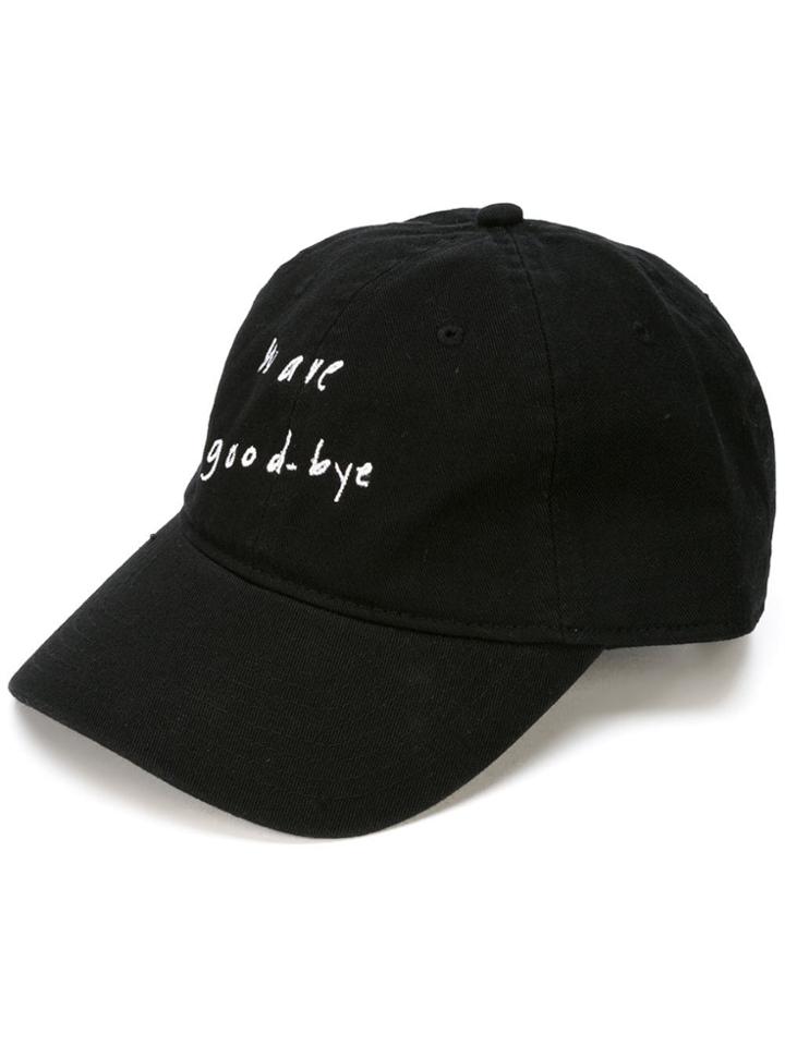 424 Wave Goodbye Cap - Black