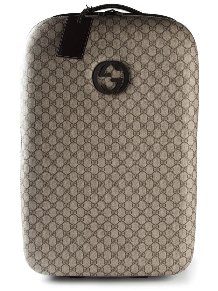 Gucci Signature Monogram Luggage