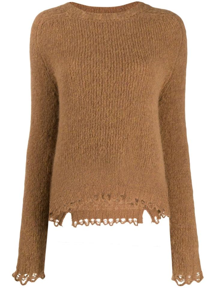 Tela Scalloped Hem Jumper - Neutrals