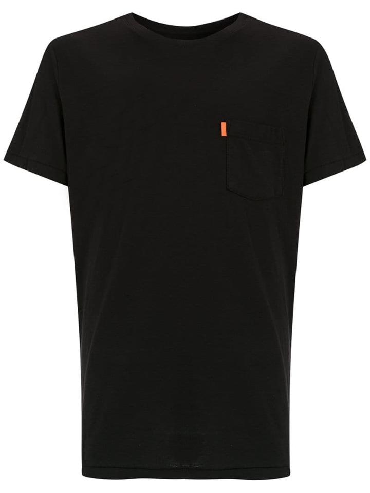 Osklen T-shirt With Front Pocket - Black