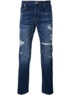 Guild Prime Distressed Slim Fit Jeans, Men's, Size: 2, Blue, Cotton