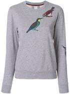 Paul Smith Bird Print Sweatshirt - Grey