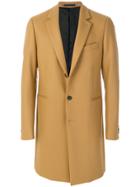 Ps By Paul Smith Tailored Single-breasted Coat - Nude & Neutrals