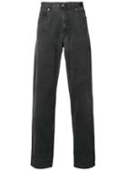 Versace Pre-owned 1990's Straight-leg Jeans - Grey