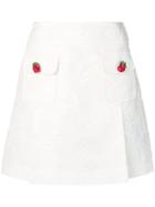 Dolce & Gabbana Kids Fitted Skirt - White